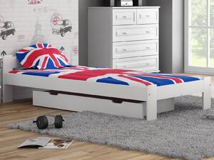 Łóżko drewniane Celinka 80x200 białe