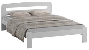Łóżko drewniane Sara 140x200 białe