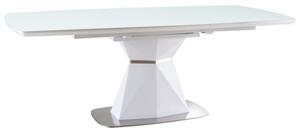 Stół rozkładany CORTEZ 90x160(210) biały mat Signal CORTEZB160
