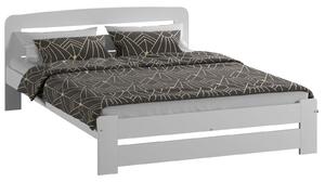 Łóżko drewniane Lidia 120x200 z materacem kieszeniowym