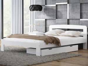 Łóżko drewniane Sara 140x200 białe
