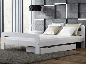 Łóżko drewniane Klaudia 120x200 białe