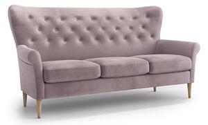 Sofa Amelie 3-osobowa, Powder Pink