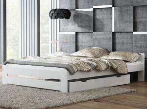 Łóżko drewniane Niwa 140x200 białe