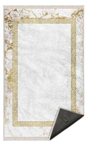 Dywan w biało-złotym kolorze 80x150 cm – Mila Home