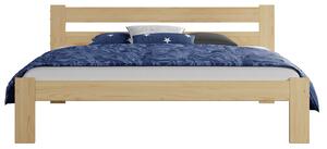 Łóżko drewniane Mato 120x200 EKO z materacem piankowym Megana