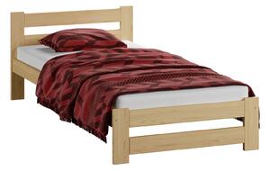 Łóżko drewniane Kada 90x200 nielakierowane sosna