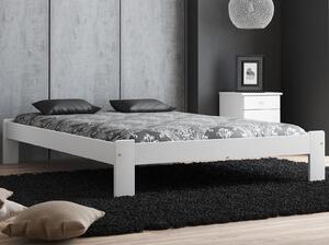 Łóżko drewniane Ada 140x200 białe