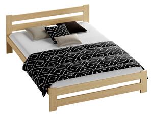 Łóżko drewniane Kada 160x200 EKO z materacem piankowym Megana