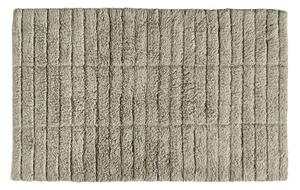 Zielonobeżowy dywanik łazienkowy 80x50 cm Tiles − Zone