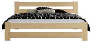 Łóżko drewniane Kada 120x200 nielakierowane sosna