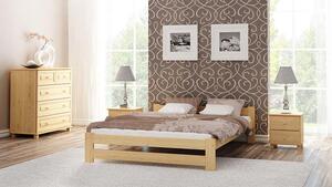 Łóżko drewniane Inter 120x200 nielakierowane sosna