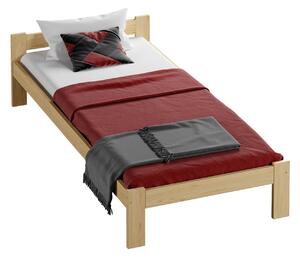 Łóżko drewniane Naba 80x200 nielakierowane sosna