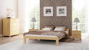 Łóżko drewniane Naba 160x200 Nielakierowane