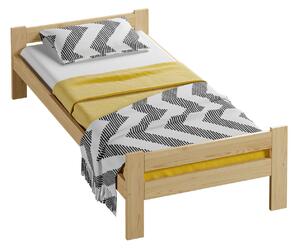 Łóżko drewniane Prima 90x200 nielakierowane