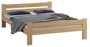 Łóżko drewniane Manta 135x200 nielakierowane sosna
