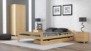 Łóżko drewniane Prima 120x200 nielakierowane