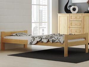 Łóżko drewniane Prima 90x200 nielakierowane