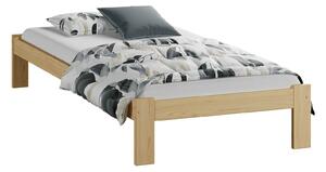 Łóżko drewniane Irys 90x200 EKO z materacem piankowym Megana