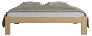 Łóżko drewniane Irys 160x200 EKO z materacem piankowym Megana