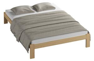 Łóżko drewniane IRYS 140x200 NIELAKIEROWANE