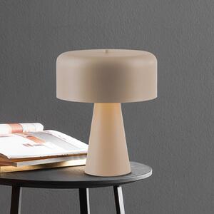 Schöner Wohnen Lampa stołowa PENTO, kremowy / amber, salon / jadalnia, metal, nowoczesny
