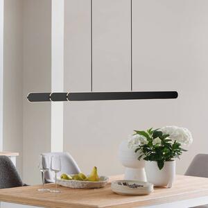 Schöner Wohnen Lampa wisząca ADRIANA ROUND, możliwość ściemniania, czarny, salon / jadalnia, aluminium, nowoczesny