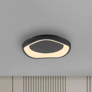 Schöner Wohnen Lampa sufitowa MONTA, możliwość ściemniania, czarny, salon / jadalnia, metal, nowoczesny