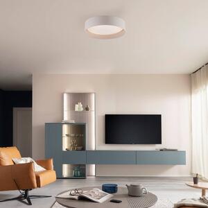 Schöner Wohnen Lampa sufitowa TAVOLI, możliwość ściemniania, kremowy / amber, salon / jadalnia, metal
