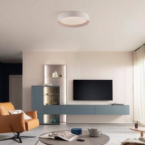 Schöner Wohnen Lampa sufitowa TAVOLI, możliwość ściemniania, kremowy / amber, salon / jadalnia, metal