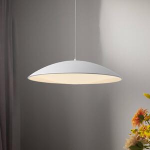 Schöner Wohnen Lampa wisząca LENTE, możliwość ściemniania, biały / opal, salon / jadalnia, metal, nowoczesny