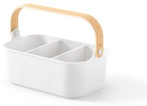 Biały plastikowy organizer łazienkowy Bellwood – Umbra