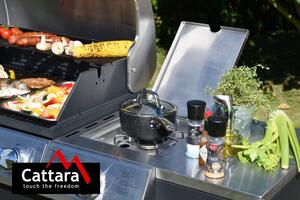 CATTARA Kuchnia ogrodowa z grillem gazowym VICENZA 2m x 0,6m