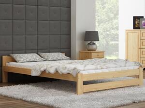 Łóżko drewniane Inter 160x200 eko z materacem piankowym Megana