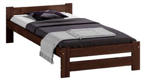 Łóżko drewniane Inter 80x200 eko orzech