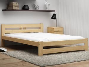 Łóżko ekologiczne drewniane Oliwia 140x200 Sosna