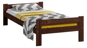 Łóżko drewniane Prima 90x200 eko orzech
