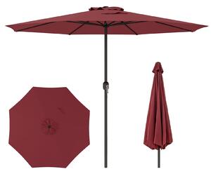 Parasol tarasowy 350 cm z korbką