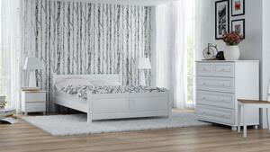 Łóżko drewniane Lena 180x200 białe