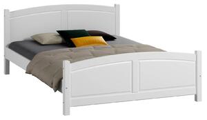 Łóżko drewniane Mela 180x200 białe