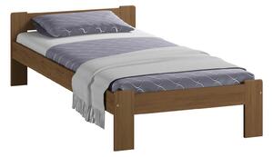 Łóżko drewniane Celinka 90x200 z materacem piankowym