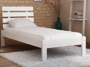 Łóżko sosnowe Klara 90x200 białe