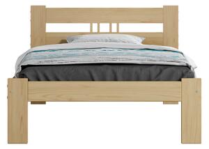 Łóżko ekologiczne drewniane Emilia 100x200 nielakierowane