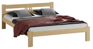 Łóżko ekologiczne drewniane Emilia 180x200 nielakierowane