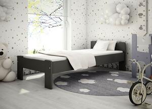 Łóżko drewniane Iverin 90x200 - 7 kolorów