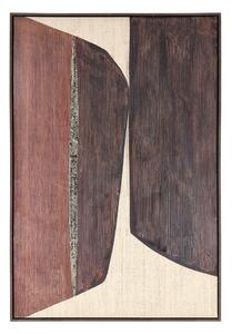 Obraz drukowany na płótnie z ręcznie malowanymi elementami z ramą w zestawie 83x123 cm Gallery – Bizzotto