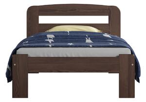 Łóżko drewniane Sara 90x200 orzech