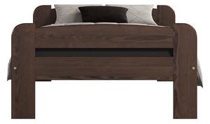 Łóżko drewniane Ania 90x200 orzech