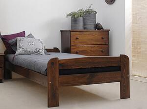 Łóżko drewniane Ania 90x200 orzech