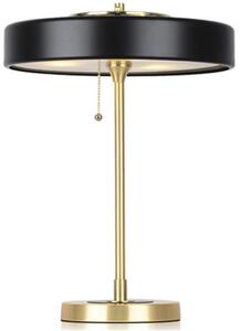 Art Deco 2000 - lampa biurkowa stołowa czarna